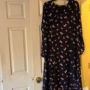 Jessy B bird print dress